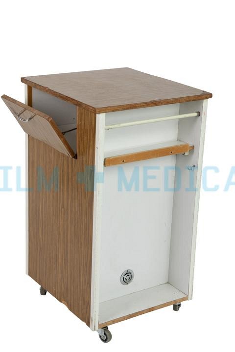 Hospital Bedside Cabinet in Veneer